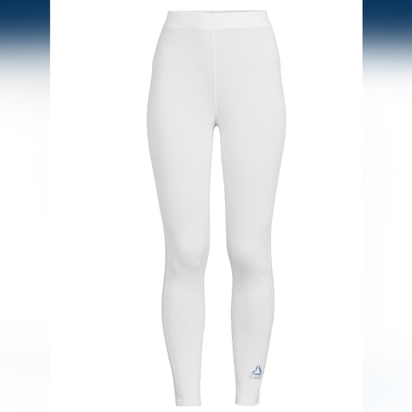 Reebok Women's Performance Base Layer Pant Various Sizes    NWT    Color White - Picture 2 of 8